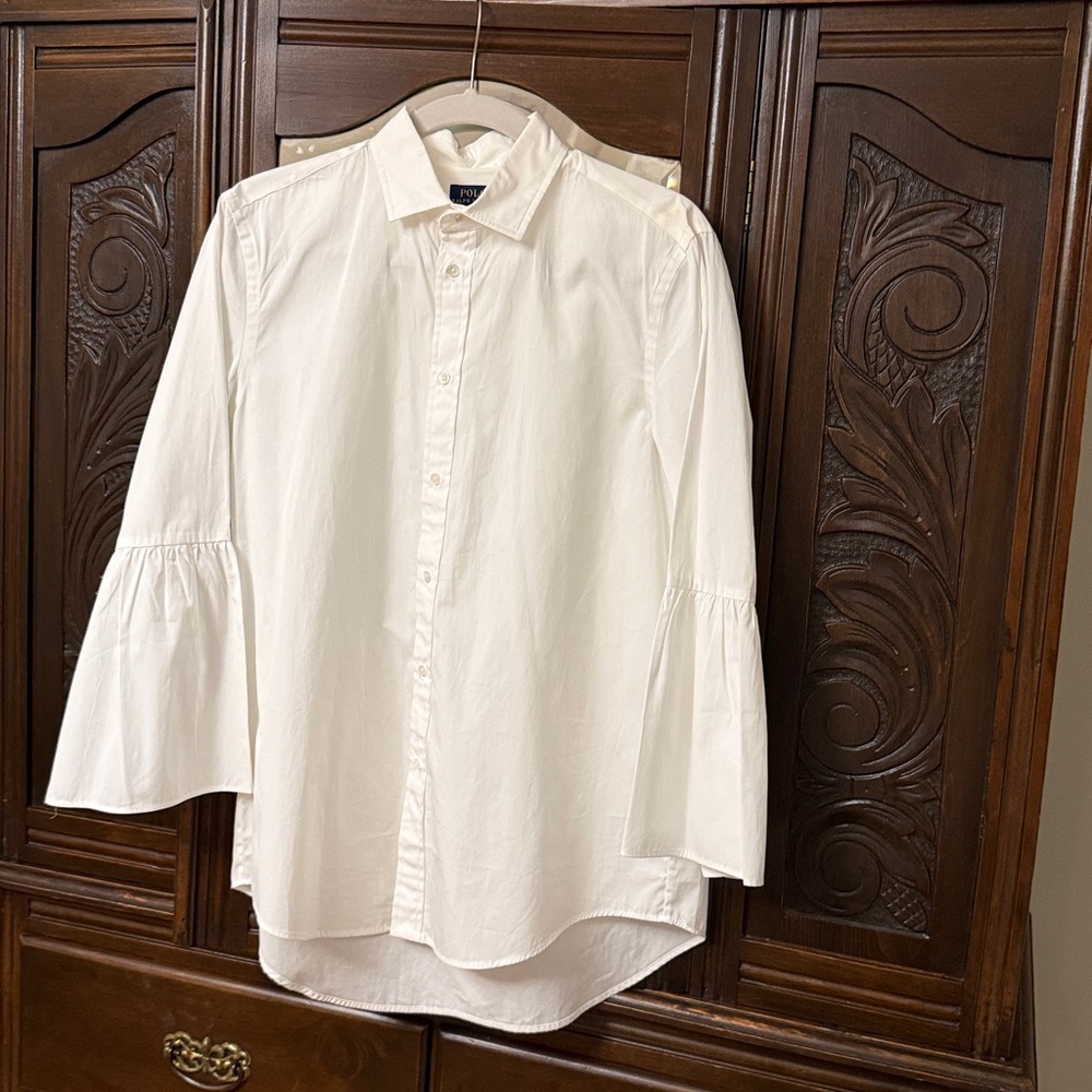 Polo by Ralph Lauren Women’s White Shirt NWT